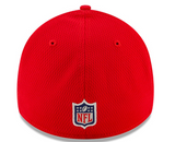 Men's Kansas City Chiefs New Era Red/Black 2021 NFL Sideline Road 39THIRTY Flex Hat - Pro Jersey Sports
