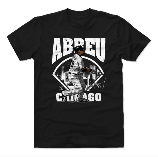 Men's 500 Level Jose Abreu Chicago White Sox Field Black Tee