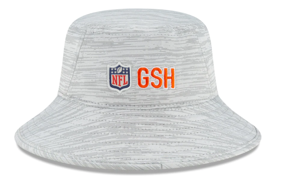 Chicago Bears 2021 Training Camp Gray C Logo Bucket Hat By New Era