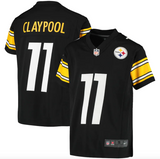 Youth Pittsburgh Steelers Chase Claypool Nike Black Game Jersey - Pro Jersey Sports