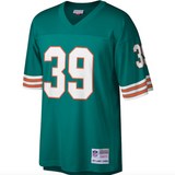 Larry Csonka Miami Dolphins Mitchell & Ness Legacy Replica Jersey - Aqua - Pro Jersey Sports