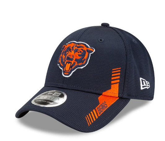 Men's Chicago Bears New Era Navy 2021 NFL Sideline Home 9FORTY Adjustable Hat