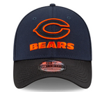 Men's Chicago Bears New Era Navy/Black 2021 NFL Sideline Road 39THIRTY Flex Hat - Pro Jersey Sports