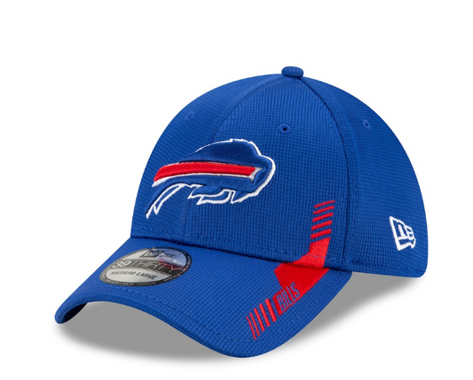 Men's Buffalo Bills New Era Royal 2021 NFL Sideline Home 39THIRTY Flex Hat - Pro Jersey Sports