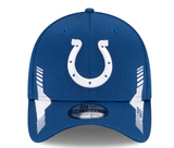 Men's Indianapolis Colts New Era Royal 2021 NFL Sideline Home 39THIRTY Flex Hat - Pro Jersey Sports