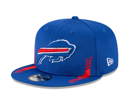 Men's Buffalo Bills New Era Royal 2021 NFL Sideline Home 9FIFTY Snapback Adjustable Hat - Pro Jersey Sports