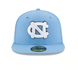Mens North Carolina Tar Heels New Era Carolina Blue Basic 59FIFTY Fitted Hat - Pro Jersey Sports