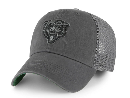 Chicago Bears '47 Trawler Clean Up Trucker Snapback Hat – Charcoal - Pro Jersey Sports