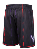 Men's Toronto Raptors Mitchell & Ness Black Hardwood Classic Reload Swingman Shorts - Pro Jersey Sports