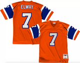 Mens Denver Broncos John Elway Mitchell & Ness Orange 1994 Retired Player Vintage Replica Jersey - Pro Jersey Sports