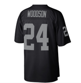 Men's Oakland Raiders Charles Woodson Mitchell & Ness Black 1998 Home Legacy Jersey - Pro Jersey Sports