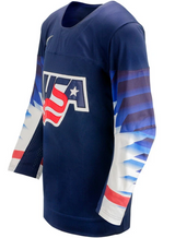 Youth USA Hockey® Nike Away Navy Replica Jersey - Pro Jersey Sports
