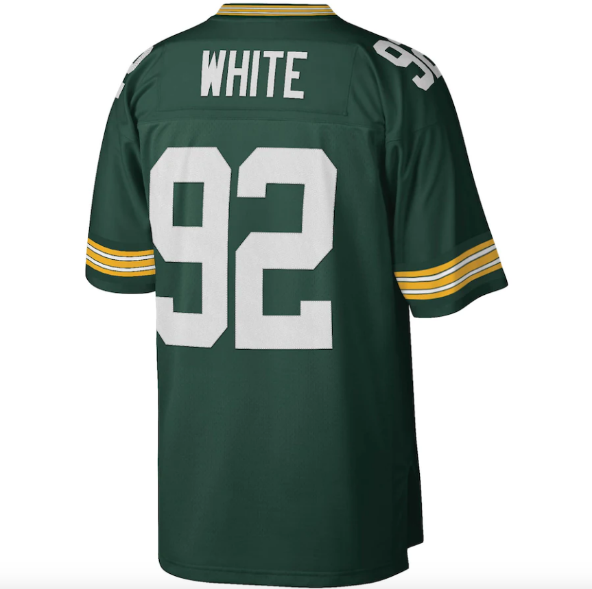 Reggie White Green Bay Packers 1996 Green Legacy Replica Jersey By Mitchell & Ness