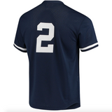 Men's New York Yankees Derek Jeter Mitchell & Ness Navy Cooperstown Collection 1995 Batting Practice Jersey - Pro Jersey Sports
