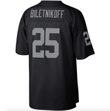 Mitchell & Ness Fred Biletnikoff Las Vegas Raiders Black Retired Player Legacy Replica Jersey - Pro Jersey Sports