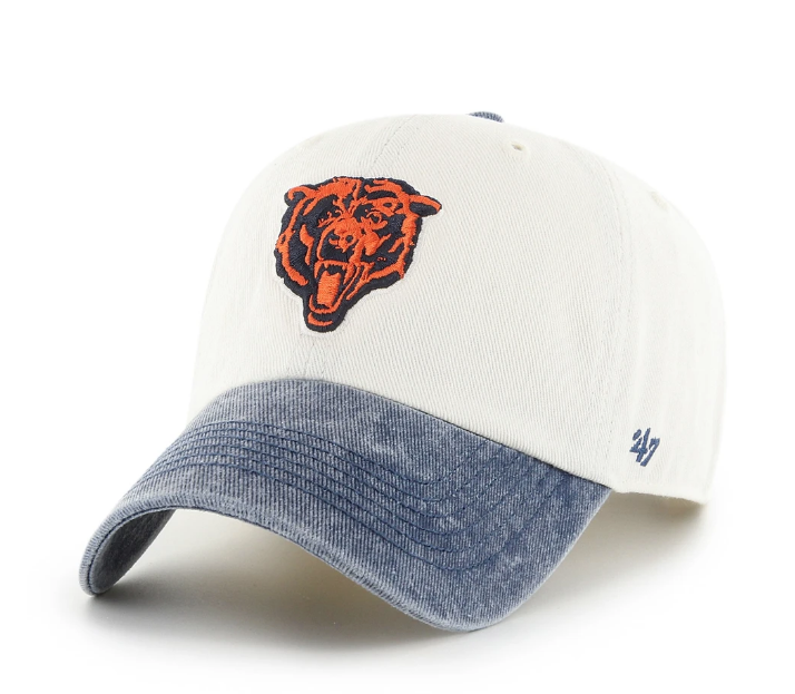 '47 Men's Chicago Bears 2 Tone Legacy Apollo Adjustable Hat