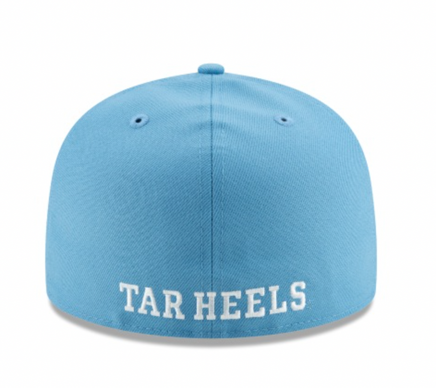 Mens North Carolina Tar Heels New Era Carolina Blue Basic 59FIFTY Fitted Hat - Pro Jersey Sports