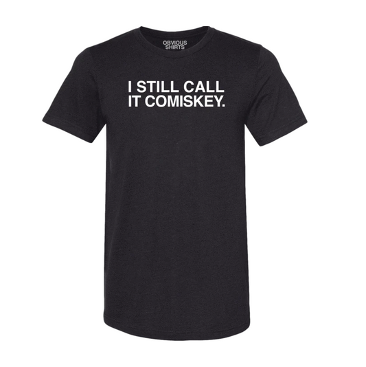 Men's Obvious Shirts Chicago White Sox "I Still Call It Comiskey." Tee