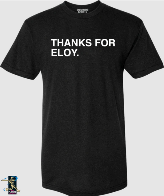 Men's Obvious Shirts Eloy Jimenez Chicago White Sox "Thanks For Eloy." Tee
