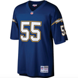 Junior Seau San Diego Chargers Mitchell & Ness Retired Player Legacy Replica Jersey - Navy - Pro Jersey Sports
