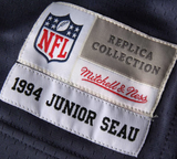 Junior Seau San Diego Chargers Mitchell & Ness Retired Player Legacy Replica Jersey - Navy - Pro Jersey Sports