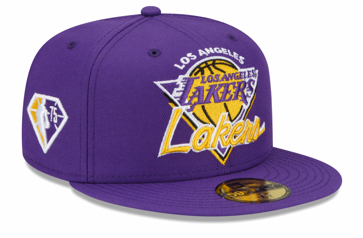 Men's Los Angeles Lakers NBA 2021 Tip Off New Era Purple 59FIFTY Fitted Hat