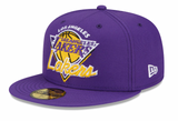 Men's Los Angeles Lakers NBA 2021 Tip Off New Era Purple 59FIFTY Fitted Hat - Pro Jersey Sports