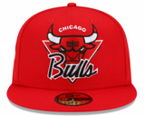 Men's Chicago Bulls NBA 2021 Tip Off New Era Red 59FIFTY Fitted Hat - Pro Jersey Sports