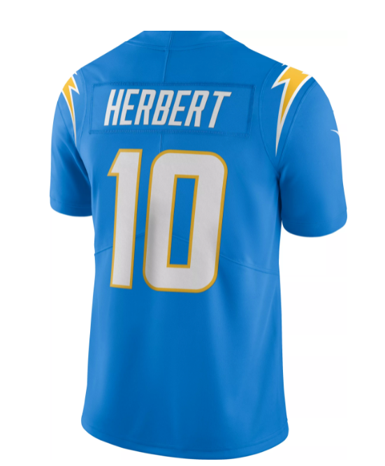 Men's Los Angeles Chargers Justin Herbert Nike Blue Alternate Vapor Limited Jersey - Pro Jersey Sports