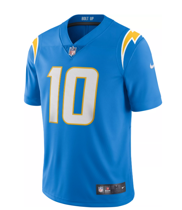 Men's Los Angeles Chargers Justin Herbert Nike Blue Alternate Vapor Limited Jersey - Pro Jersey Sports