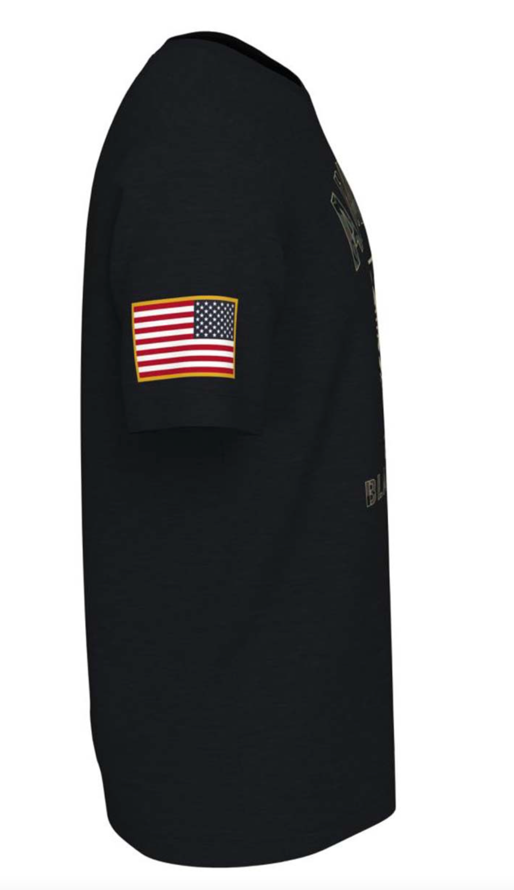 Oregon Ducks 2021 Veterans Day Nike Sideline Black T-Shirt