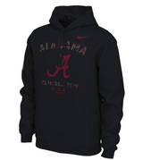 Nike Alabama Crimson Tide Mens Black Camo Veterans Day Long Sleeve Hoodie - Pro Jersey Sports