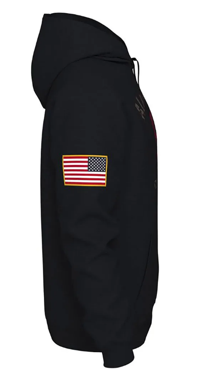 Nike Alabama Crimson Tide Mens Black Camo Veterans Day Long Sleeve Hoodie