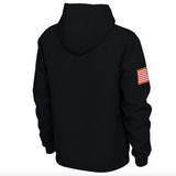 Nike Michigan State Spartans Mens Black Camo Veterans Day Long Sleeve Hoodie - Pro Jersey Sports