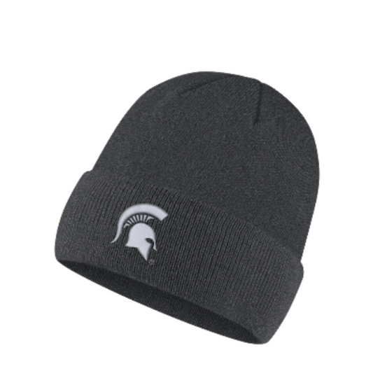 Michigan State Spartans Nike College Logo Gray Beanie