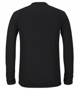 Chicago Blackhawks Youth Center Ice Speedwick Long Sleeve Tee By Reebok-Black - Pro Jersey Sports