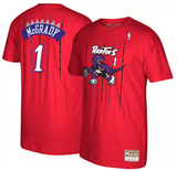 Men's Toronto Raptors Tracy McGrady Mitchell & Ness Red Reload Name & Number T-Shirt - Pro Jersey Sports