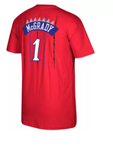 Men's Toronto Raptors Tracy McGrady Mitchell & Ness Red Reload Name & Number T-Shirt - Pro Jersey Sports