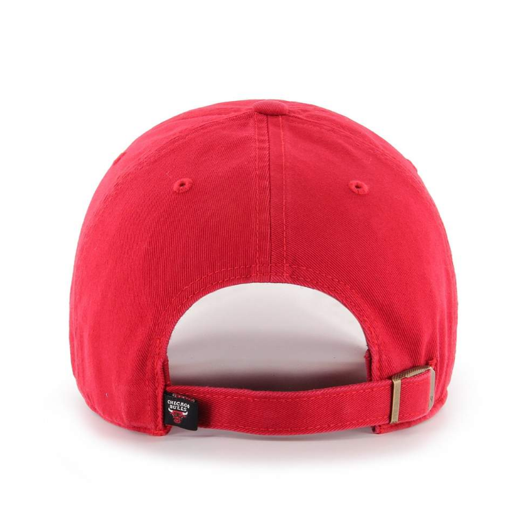 Chicago Bulls Clean Up '47 Brand Red Adjustable Hat