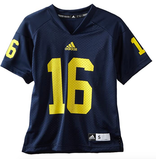 Youth NCAA Michigan Wolverines #16 Replica Jersey