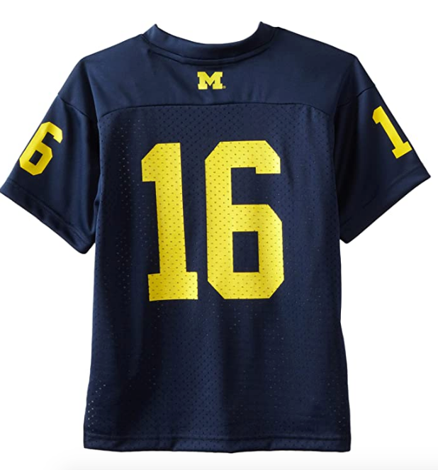 Youth NCAA Michigan Wolverines #16 Replica Jersey