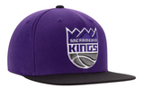Men's Mitchell & Ness Purple/Black Sacramento Kings Two-Tone Wool Snapback Hat - Pro Jersey Sports