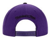 Men's Mitchell & Ness Purple/Black Sacramento Kings Two-Tone Wool Snapback Hat - Pro Jersey Sports
