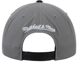 Men's Brooklyn Nets Mitchell & Ness Two-Tone Wool Snapback Hat - Gray/Black - Pro Jersey Sports