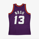 Men's Phoenix Suns Steve Nash Mitchell & Ness Purple 1996-97 Hardwood Classics Swingman Jersey - Pro Jersey Sports