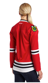 Women's Chicago Blackhawks Premier Home Reebok Jersey - Pro Jersey Sports