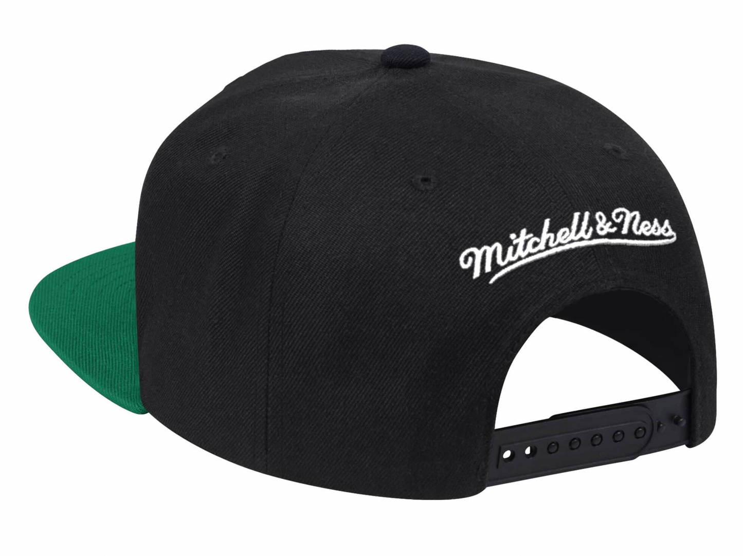 Chicago Bulls Mitchell & Ness Hardwood Classics Reload 2.0 Snapback Hat - Black/Green