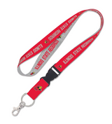 Illinois State Redbirds 2-Sided Red/Gray Lanyard With Detachable Buckle - Pro Jersey Sports