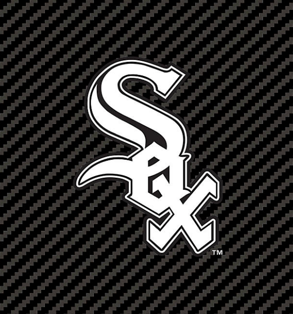 Chicago White Sox ™Carbon Fiber 24 oz Stainless Steel Wide Mouth Water Bottle