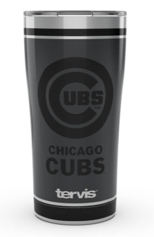 Chicago Cubs™ Blackout 20 oz. Stainless Steel Tumbler